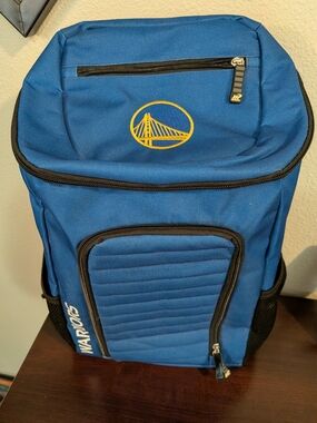 Golden state Warriors Blue and Yellow Men's Backpack